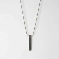 Bar Pendant Silver