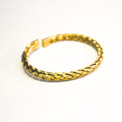 Classic Vintage Stainless Steel Bangle