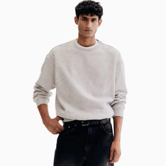 Buy Basic Loose Fit Sweatshirt - Gray in Pakistan