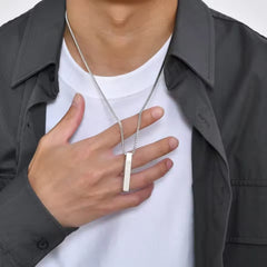 Ayatul Kursi 3D Bar Pendant