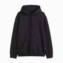 Basic Loose Fit Hoodie - Black