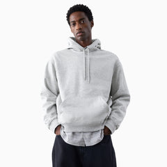 Basic Loose Fit Hoodie - Grey