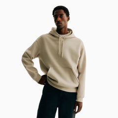 Basic Loose Fit Hoodie - Khaki