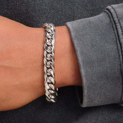 Cuban Bracelet Silver 3MM