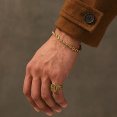 Diamond Cut Rope Bracelet