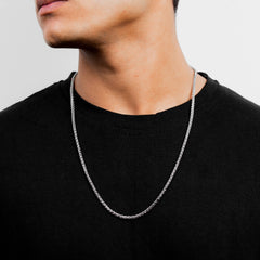 Foxtail Chain Silver