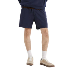 Men's Regular Fit Sweat Shorts - Navy Blue
