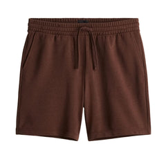 Men's Regular Fit Sweat Shorts - Brown