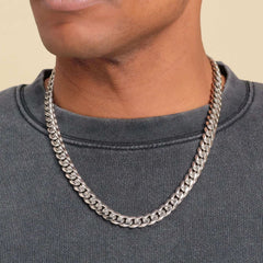 Miami Cuban Chain Silver 10MM