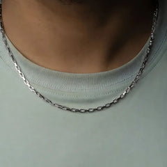 Royce Stainless Steel Chain Silver