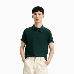 Slim Fit Polo Shirt - Forest Green