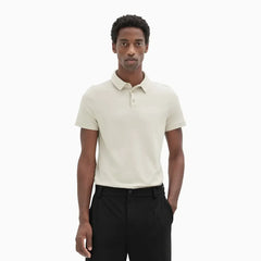 Slim Fit Polo Shirt - Light Beige