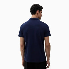 Slim Fit Polo Shirt - Navy Blue