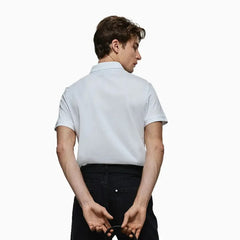 Slim Fit Polo Shirt -White