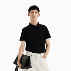 Slim Fit Polo Shirt -Black