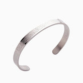 Ayatul Kursi C-Cuff Bracelet Silver