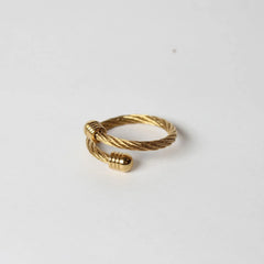 Twisted Cable Wire Ring