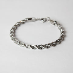 Diamond Cut Rope Bracelet