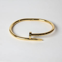 Screw Nail Bangle Bracelet