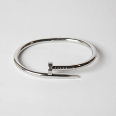 Screw Nail Bangle Bracelet