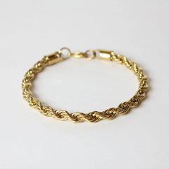 Diamond Cut Rope Bracelet
