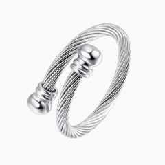Twisted Cable Wire Ring