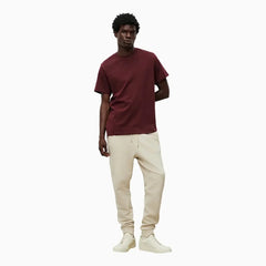 Men's Regular Fit Short Sleeve T-Shirt -Burgundy