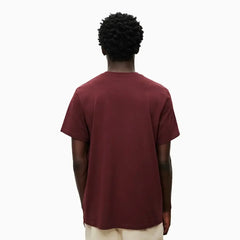 Men's Regular Fit Short Sleeve T-Shirt -Burgundy