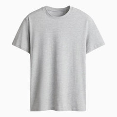 Men's Regular Fit Short Sleeve T-Shirt - Gray Melange