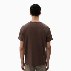 Men's Regular Fit Short Sleeve T-Shirt -Brown