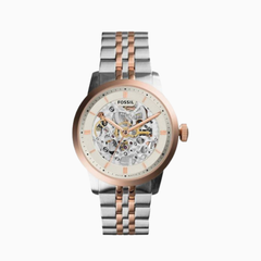 Fossil Men’s Automatic Stainless Steel Beige Dial 40mm Watch ME3075
