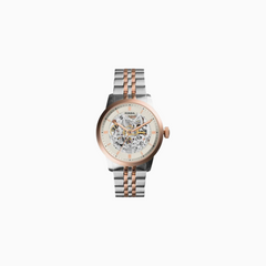 Fossil Men’s Automatic Stainless Steel Beige Dial 40mm Watch ME3075