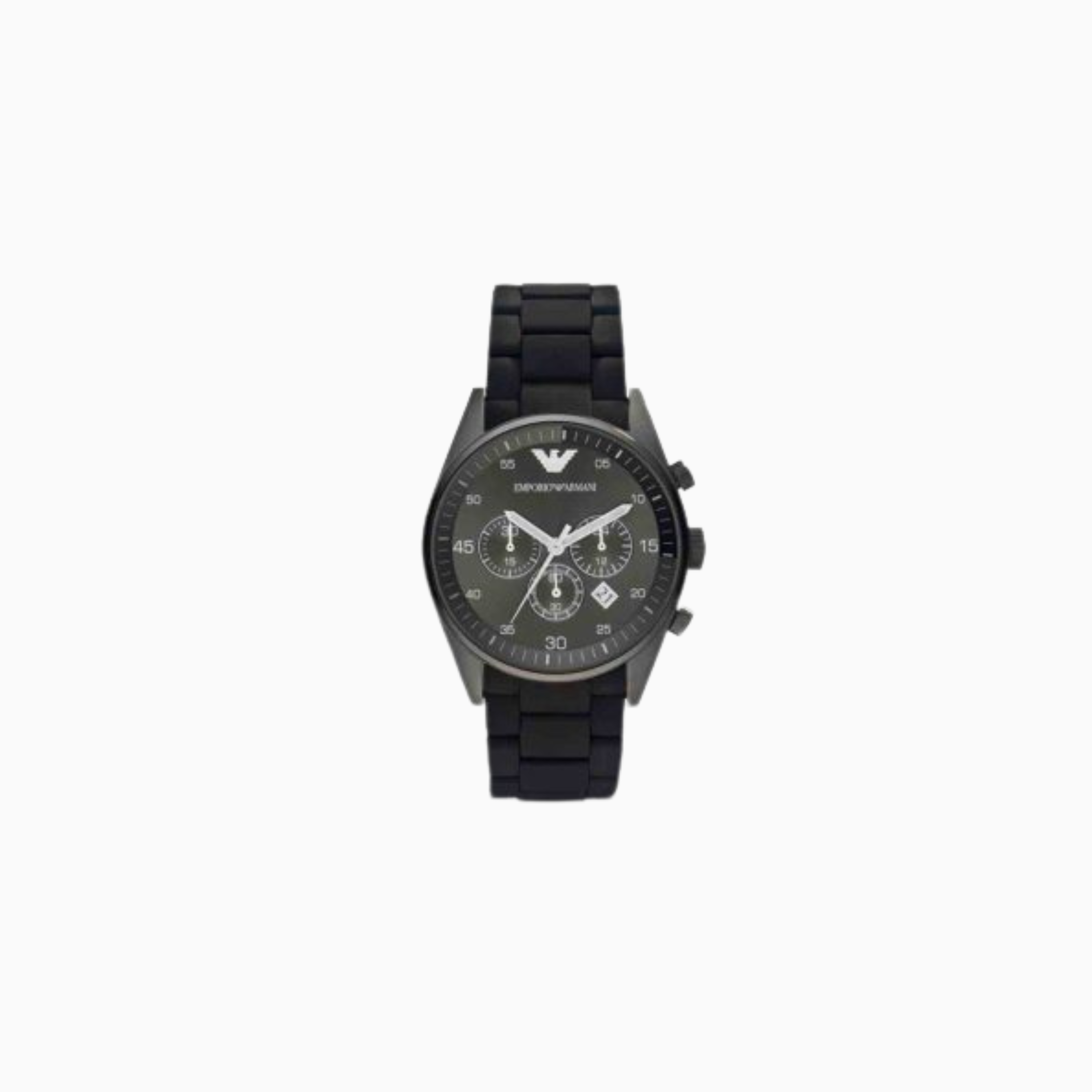 Emporio Armani Men’s Quartz Stainless Steel Black Dial 41mm Watch AR5889