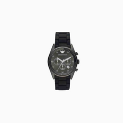 Emporio Armani Men’s Quartz Stainless Steel Black Dial 41mm Watch AR5889