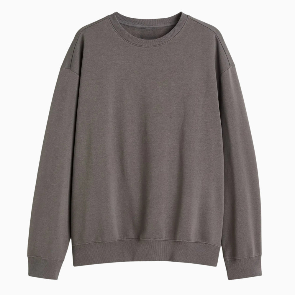Buy Basic Loose Fit Sweatshirt - Dark Taupe in Pakistan