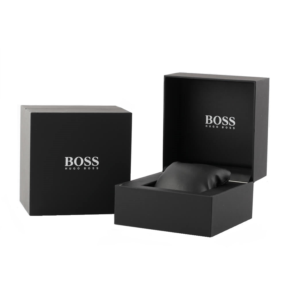Hugo Boss Mens Chronograph Yellow Gold Stainless Steel Watch 1513973