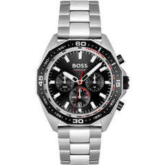 Hugo Boss Mens Chronograph Silver Stainless Steel Watch 1513971