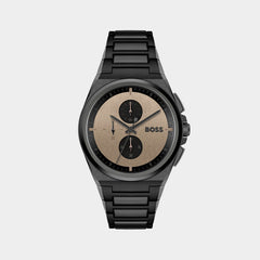 Hugo Boss Mens Chronograph Black Stainless Steel Watch 1514043
