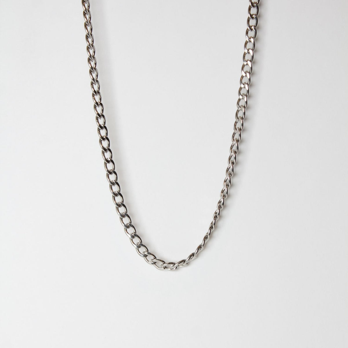 Silver Cuban Link Chain
