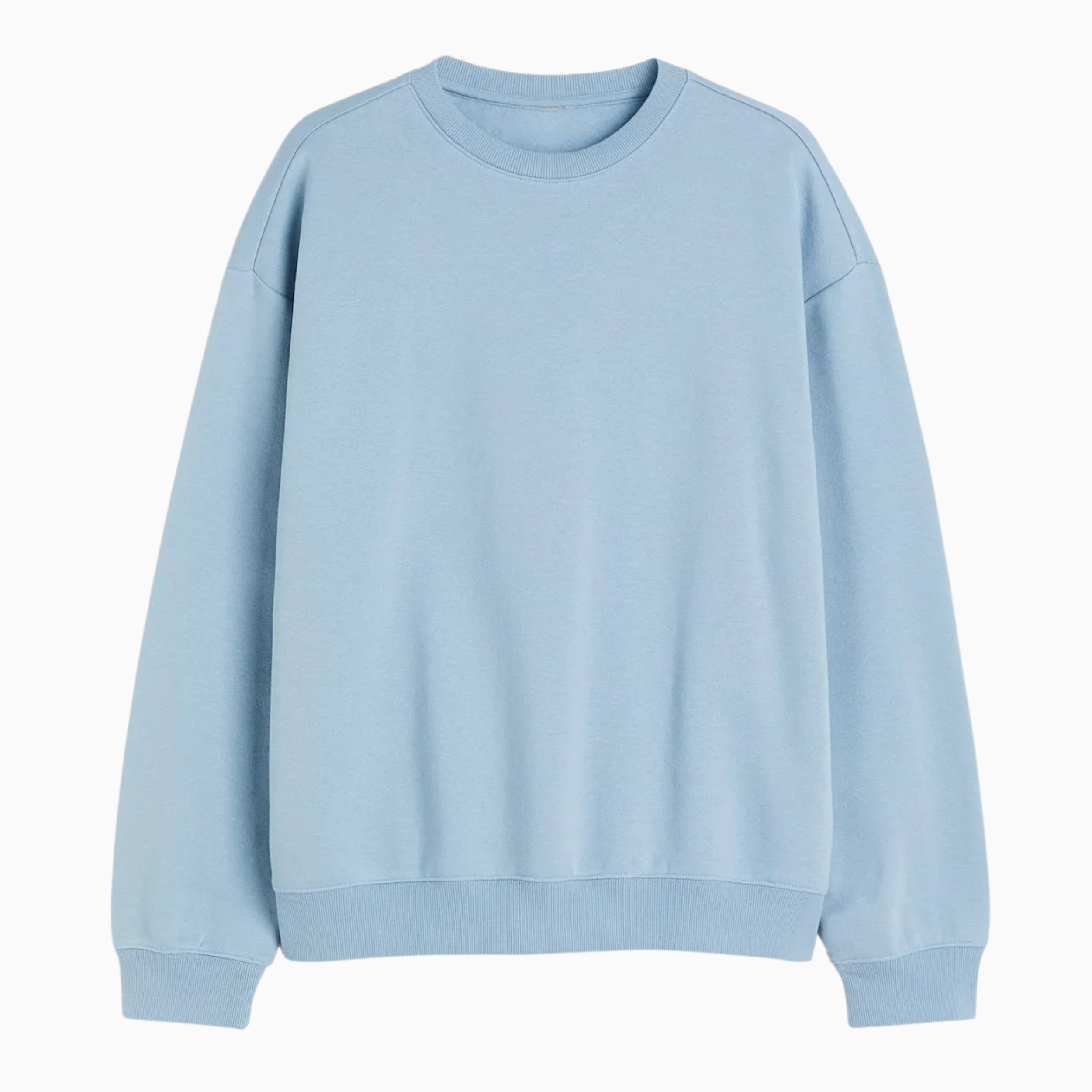 Buy Basic Loose Fit Sweatshirt - Baby Blue in Pakistan