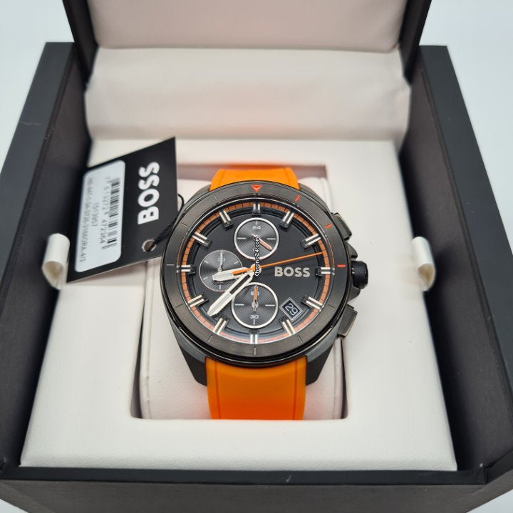 BOSS 1513957 Volane Chronograph Mens Watch 45mm 5ATM
