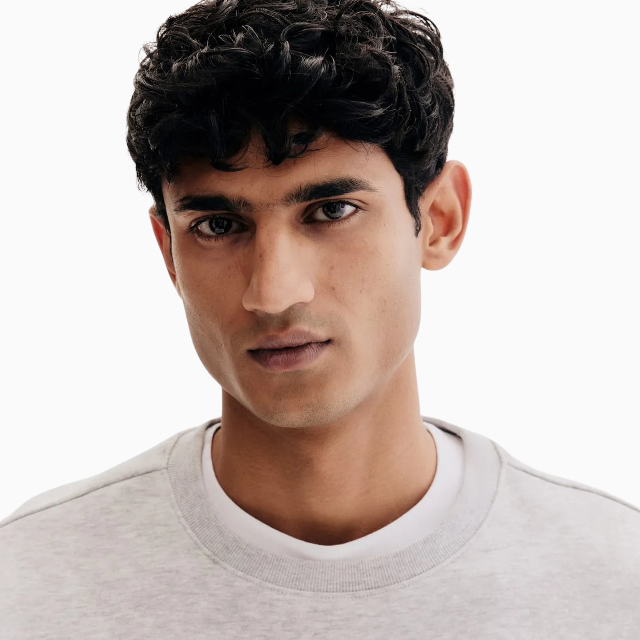 Buy Basic Loose Fit Sweatshirt - Gray in Pakistan