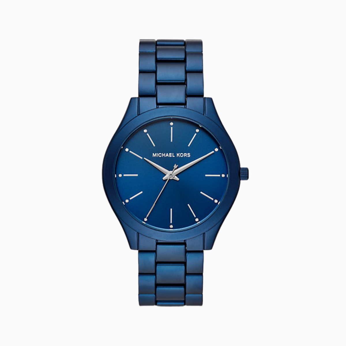Michael Kors Slim Runway Navy Blue Unisex Watch MK4503