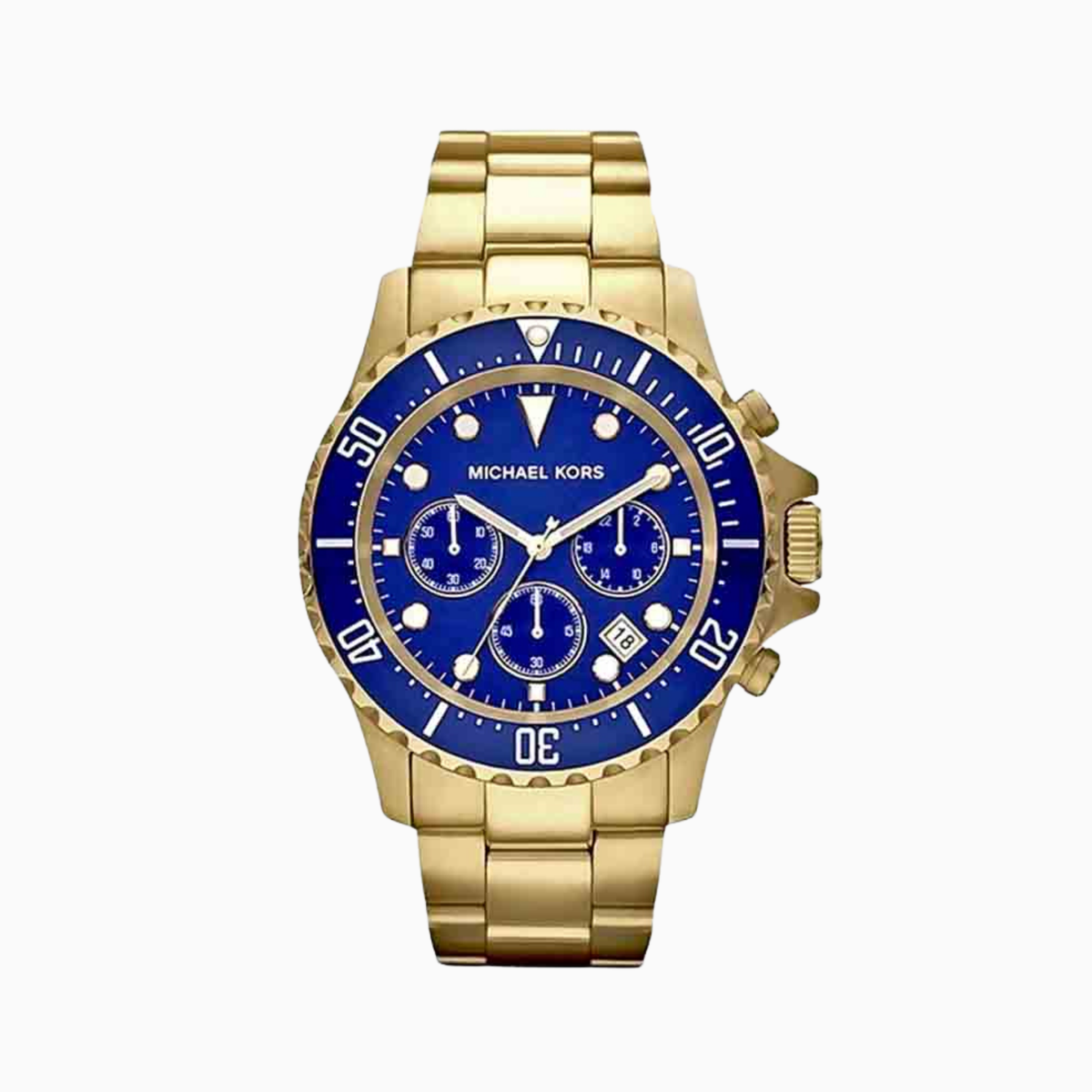 Michael Kors Men’s Stainless Steel Blue Dial 45mm Watch MK8267