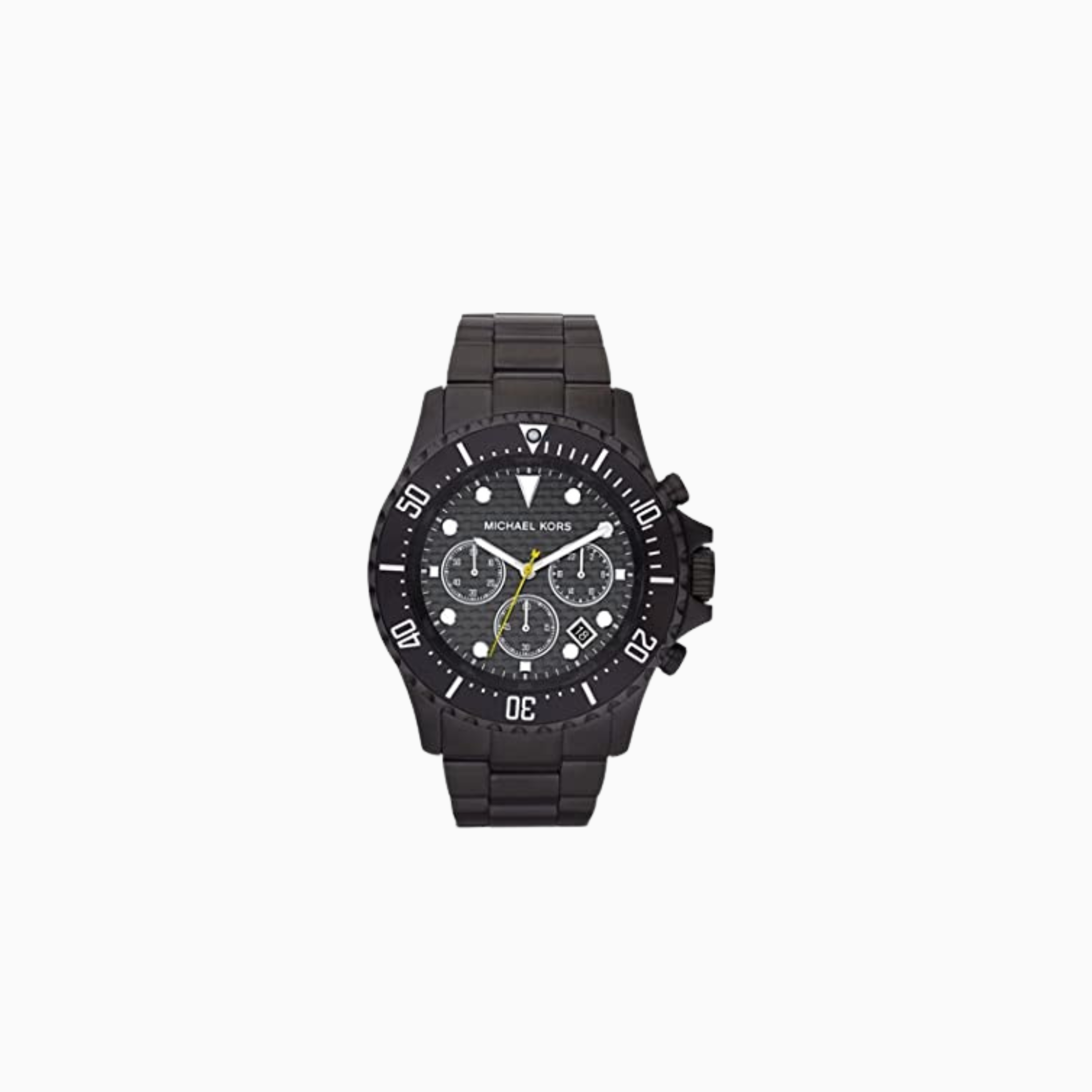 Michael Kors Men’s Stainless Steel Black Dial 45mm Watch MK8257