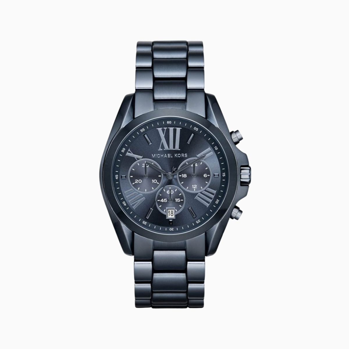 Michael Kors Men’s Chronograph Quartz Stainless Steel Blue Dial 42mm Watch MK6248
