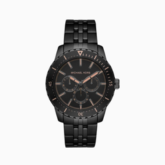 Michael Kors Men’s Chronograph Quartz Stainless Steel Black Dial 44mm Watch MK7157