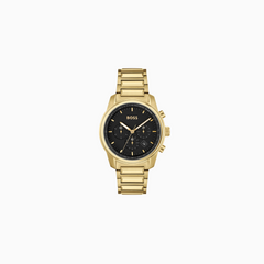 Hugo Boss Mens Chornograph Yellow Gold Stainless Steel Watch – 1514006