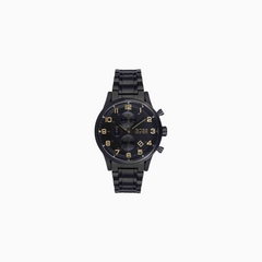 Hugo Boss Men’s Quartz Stainless Steel Black Dial 46mm Watch 1513275