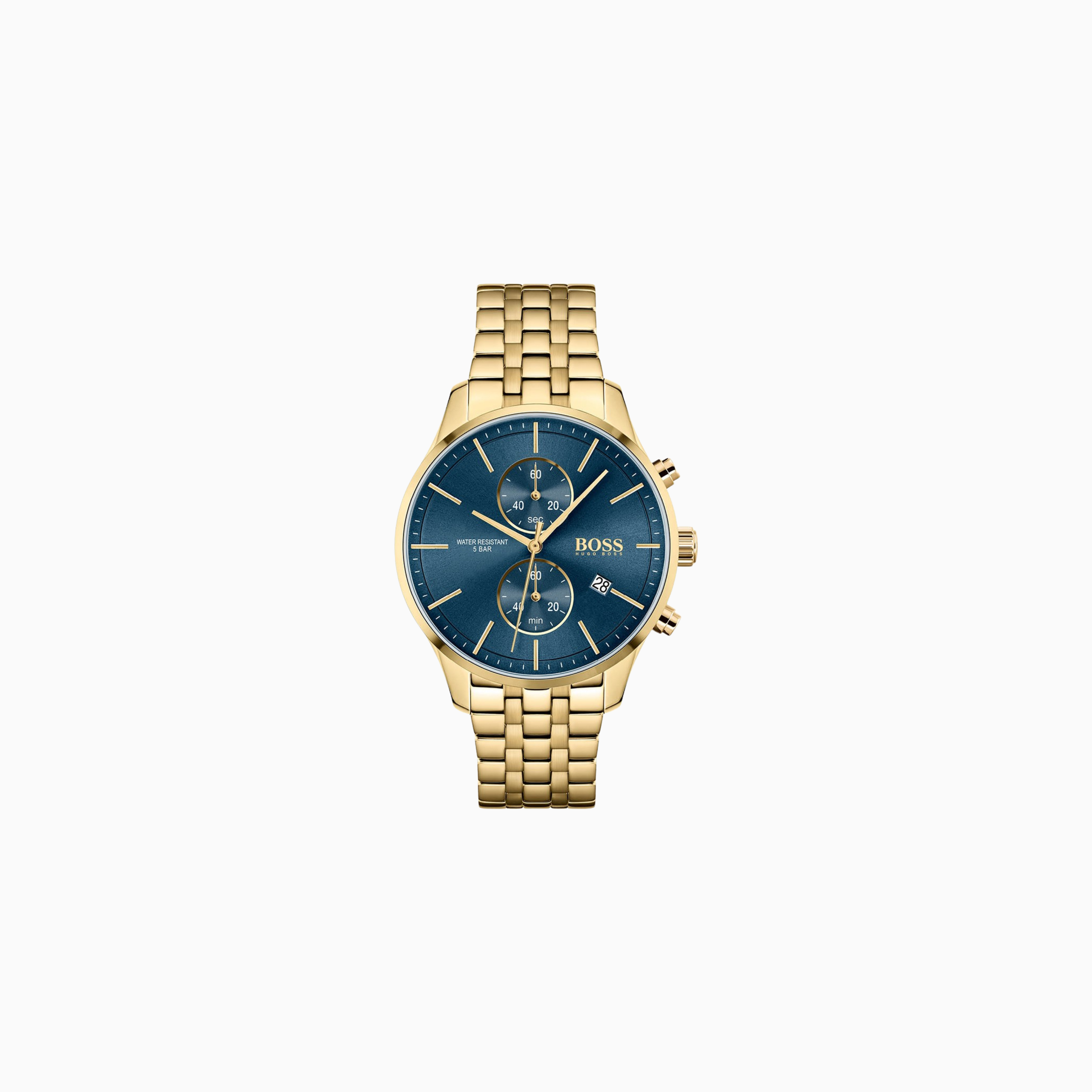 Hugo Boss Men’s Chronograph Stainless Steel Blue Dial 42mm Watch 1513841